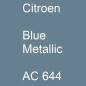 Preview: Citroen, Blue Metallic, AC 644.